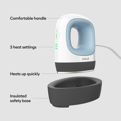 Cricut EasyPress Mini Heat Press - For Pressing Small/Odd Shaped Objects
