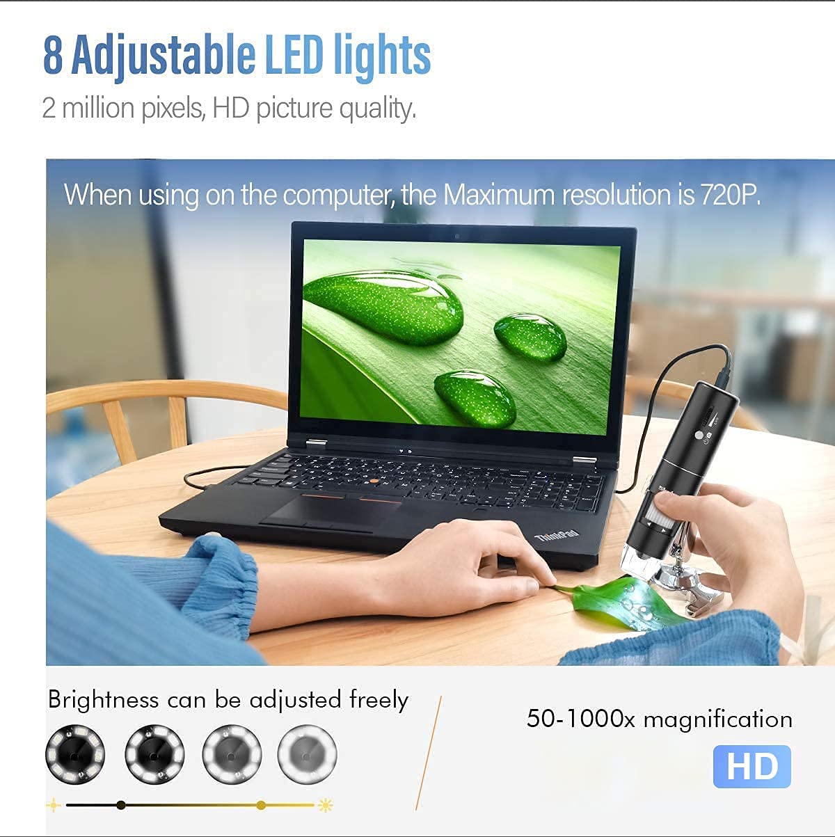 Wireless Digital Microscope for Better Alignment on DTF Printers