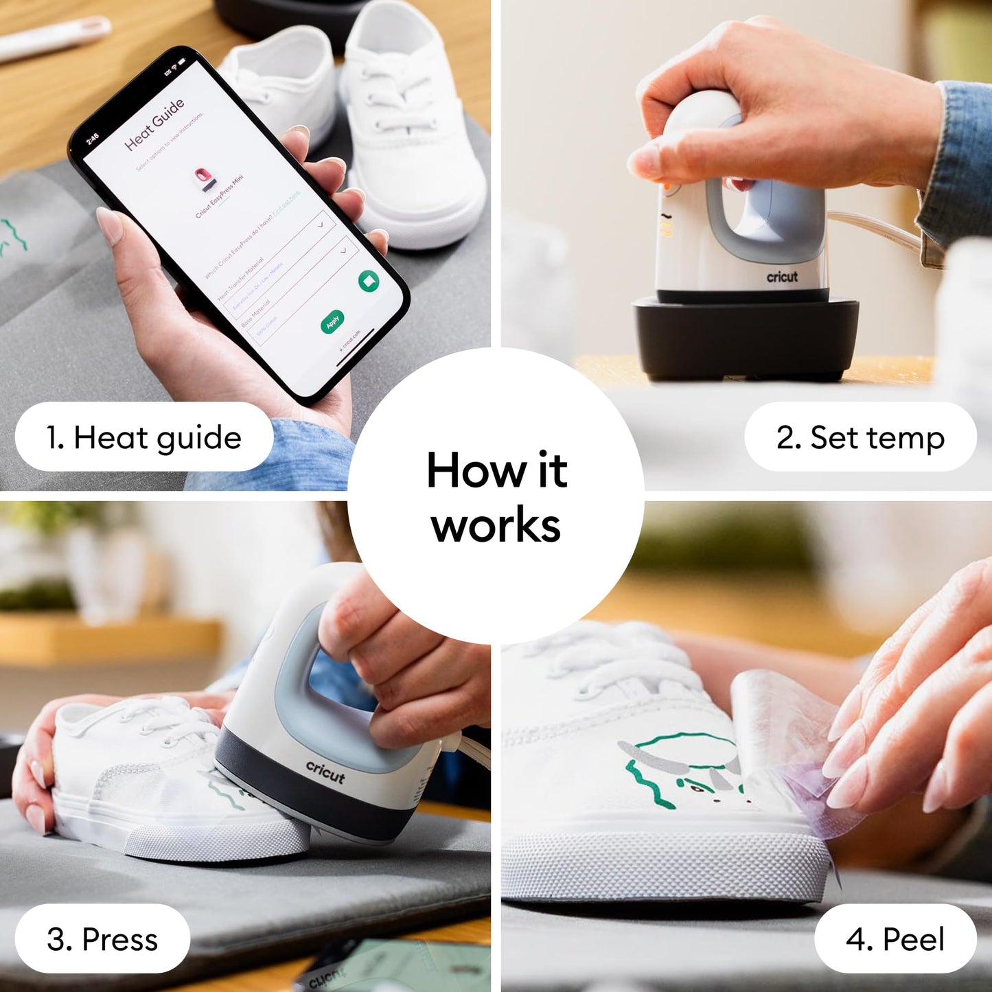 Cricut EasyPress Mini Heat Press - For Pressing Small/Odd Shaped Objects