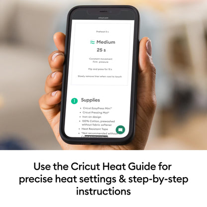 Cricut EasyPress Mini Heat Press - For Pressing Small/Odd Shaped Objects