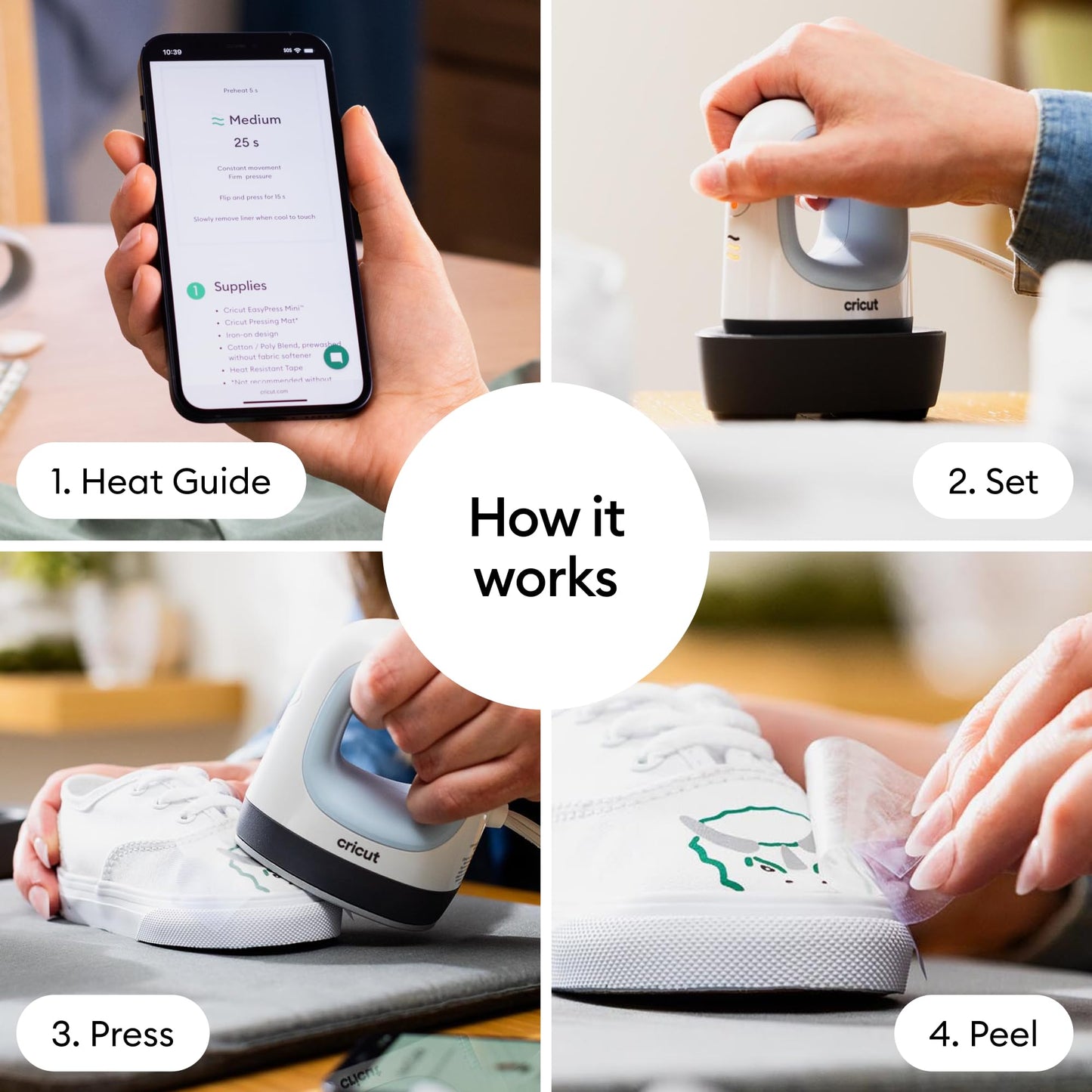 Cricut EasyPress Mini Heat Press - For Pressing Small/Odd Shaped Objects