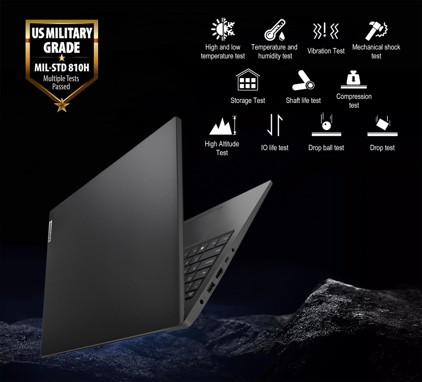 Lenovo V15 Gen 4 (15.6" FHD Anti-Glare, 13th Intel Core i5-13420H (Beat i7-1255U), 40GB RAM, 1TB SSD) for Business, Home, Military Grade, Ethernet, IST Hub, Win 11 Pro w/AI Copilot, Black