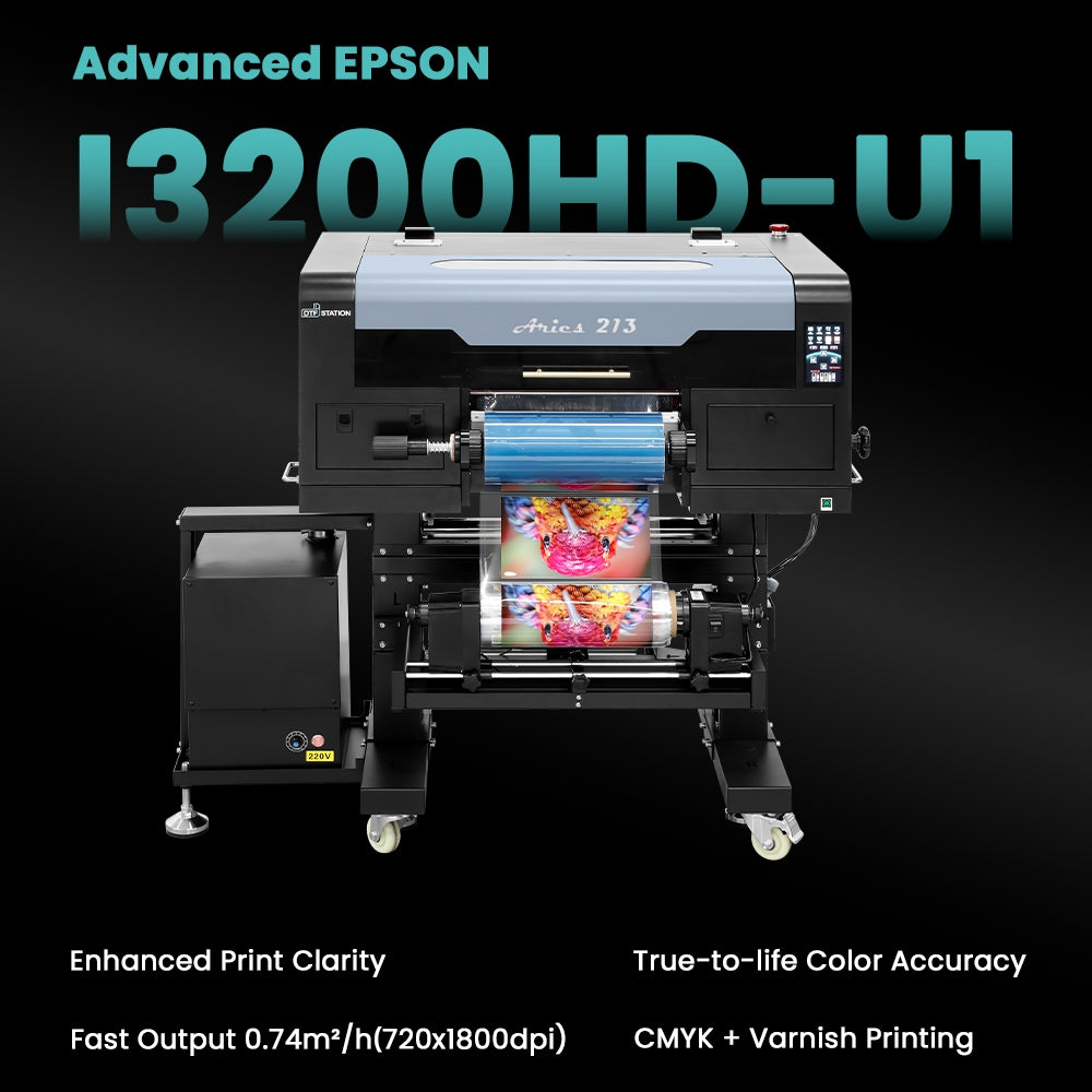 Aries 213 UV DTF printer front view