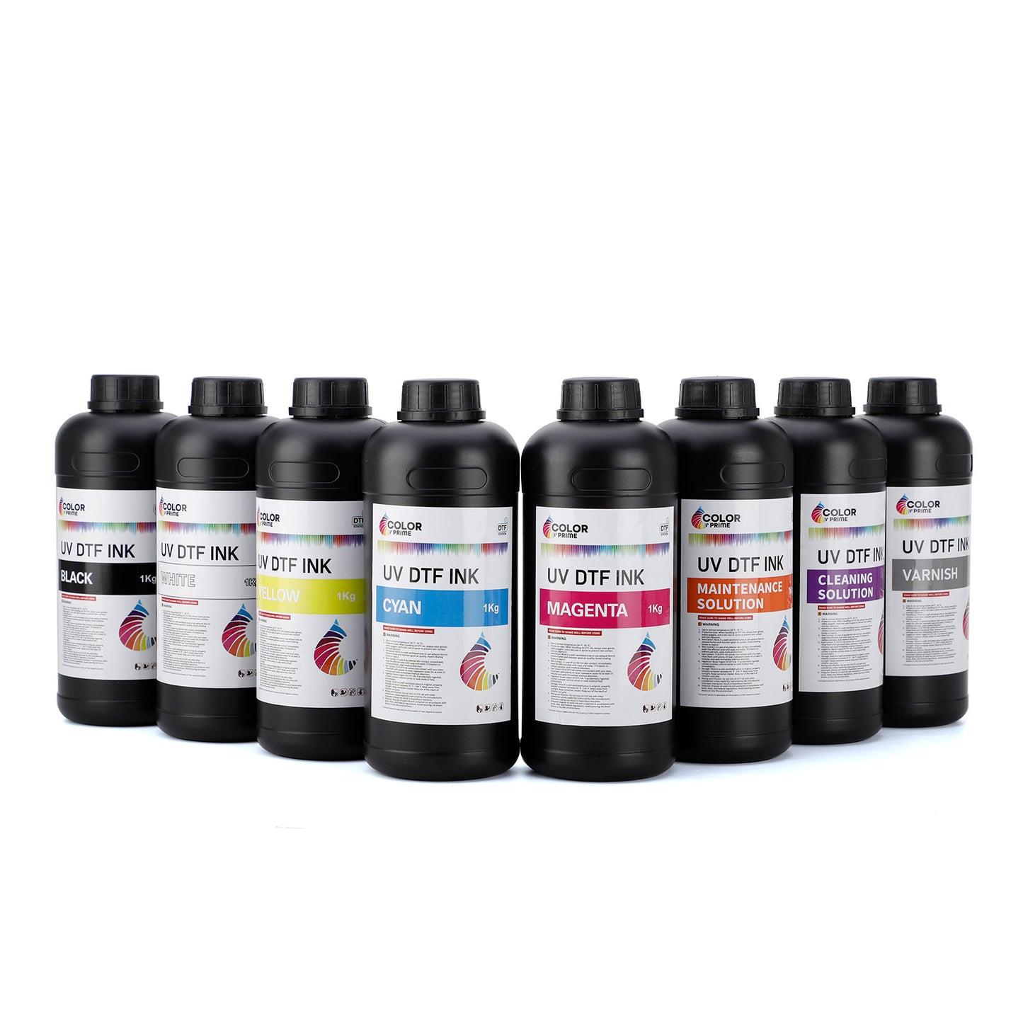 Color Prime UV DTF Ink & Varnish — For Aries UV DTF Printers