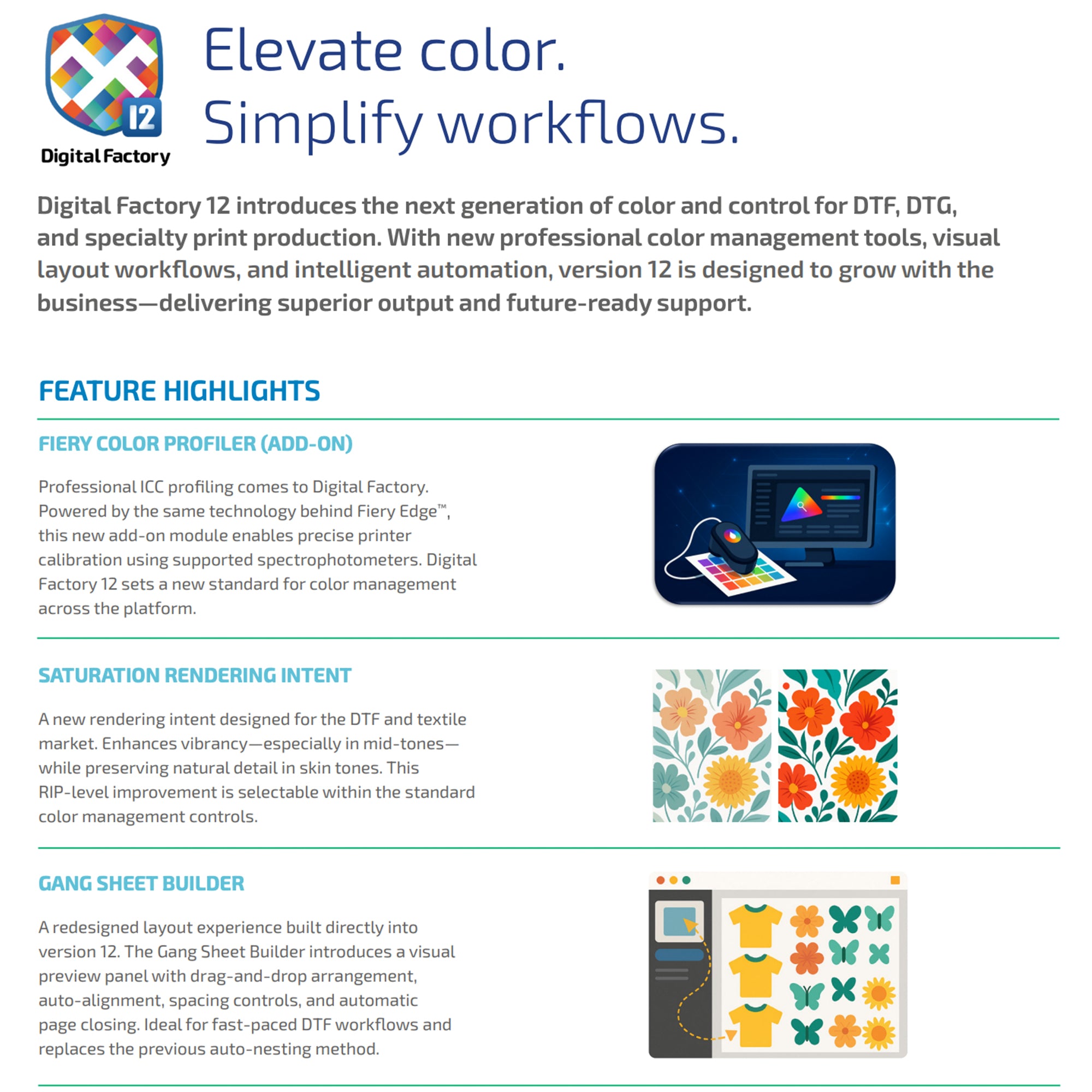 Digital Factory 12 Sublimation Edition – Dye Sublimation RIP Software