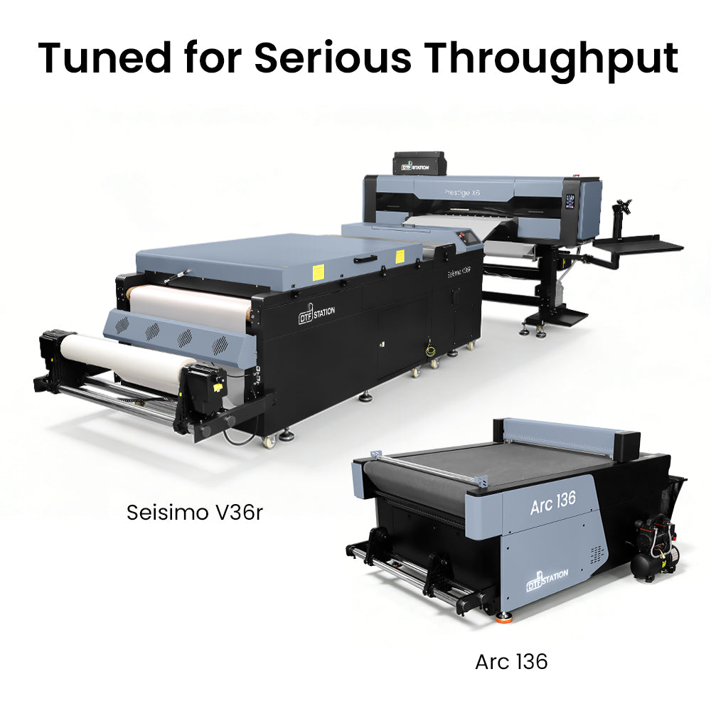 DTF Station Prestige X6 36” 6-Head Industrial DTF Printer