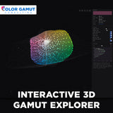Custom DTF Color Swatch Chart from Your ICC Profile — 600 In-Gamut Hex Codes